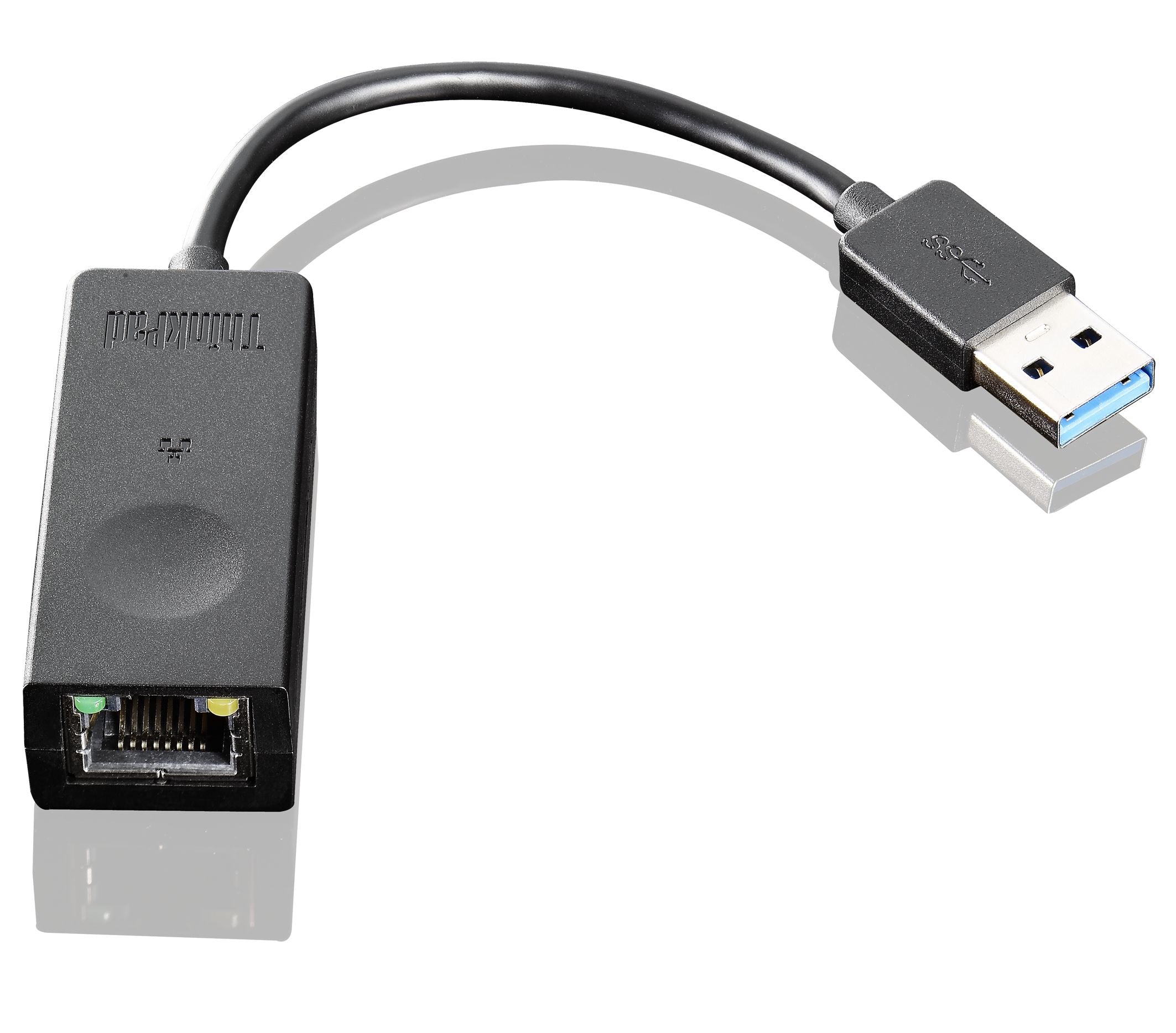 Lenovo Netzwerkadapter USB zu RJ-45 – 1 Gbit/s – USB 3.2 Gen 1 (5 Gbit/s) – Schwarz