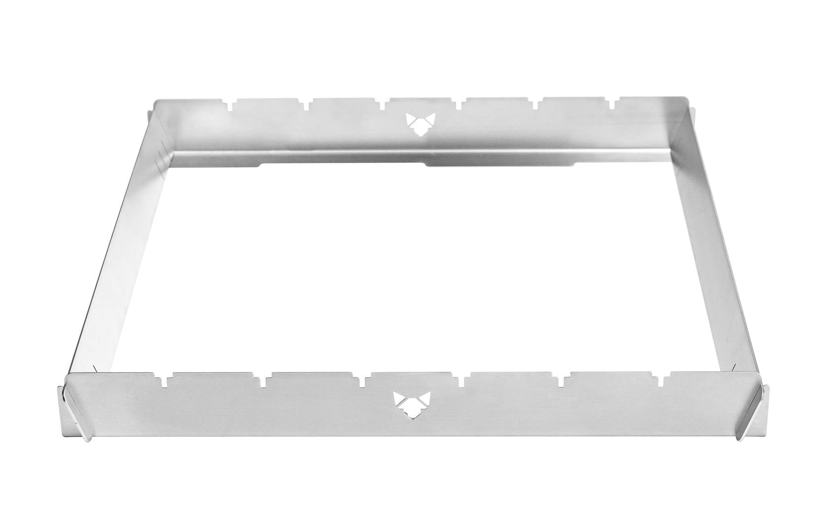 FENNEK Utensilienhalter (wandmontiert) 36 × 39 × 0,1 cm, Edelstahl