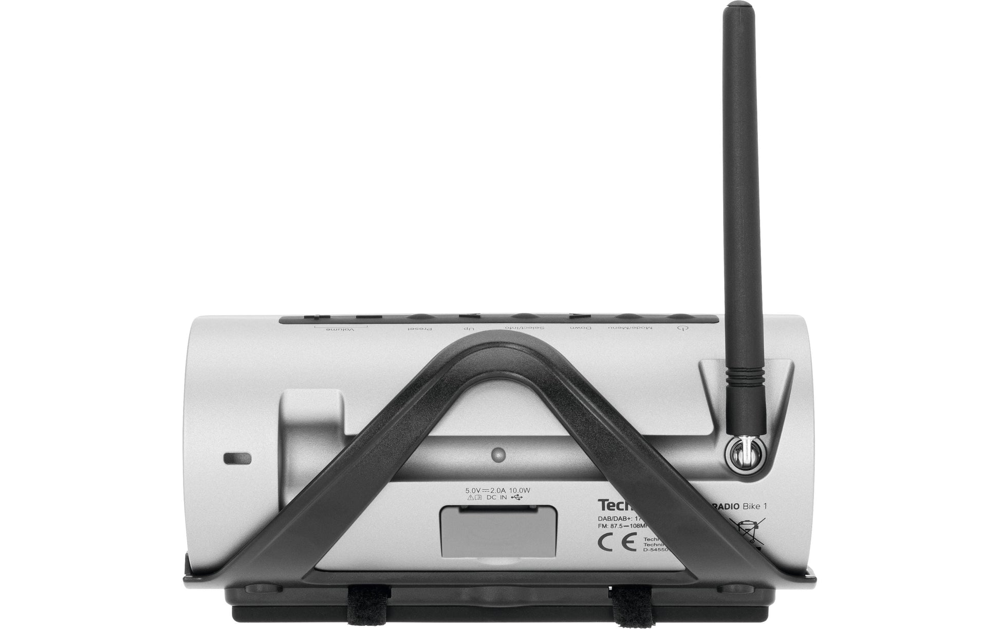 TechniSat DigitRadio Bike 1 – DAB-/Internetradio – DAB+, UKW, Bluetooth, 10 h, IP65 – Schwarz