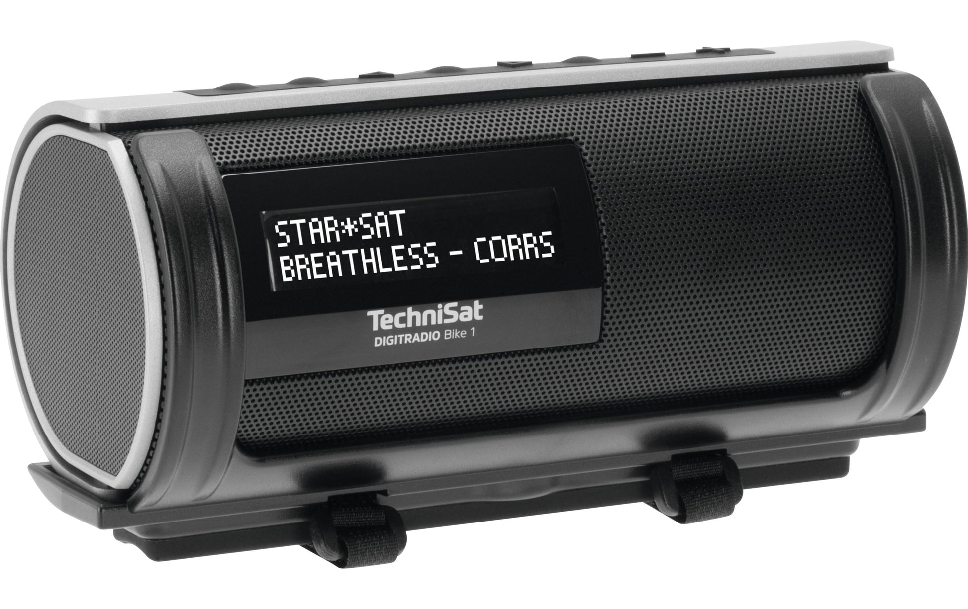 TechniSat DigitRadio Bike 1 – DAB-/Internetradio – DAB+, UKW, Bluetooth, 10 h, IP65 – Schwarz