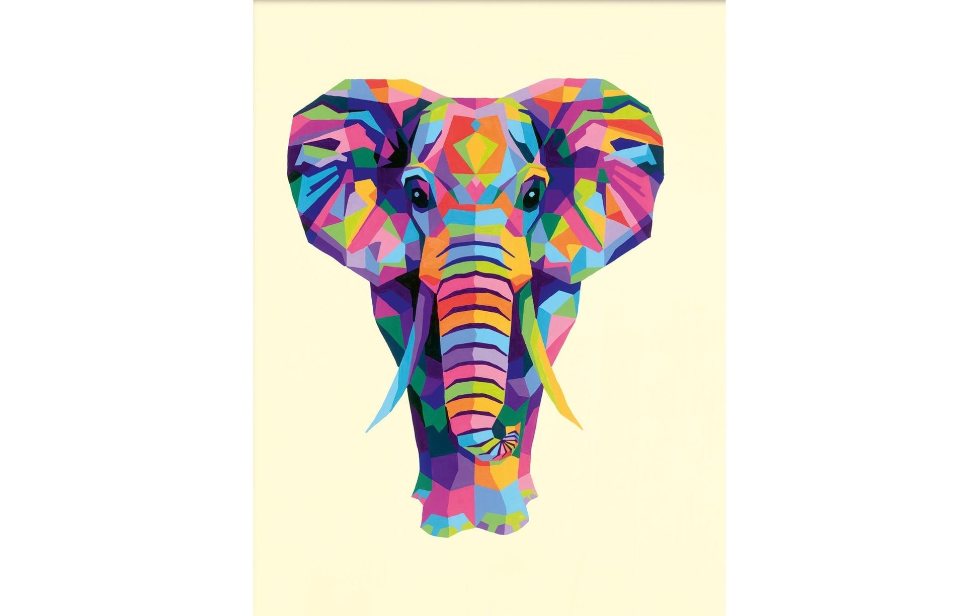 Ravensburger Serie C – Malen-nach-Zahlen-Set – Funky Elephant – ab 12 Jahren