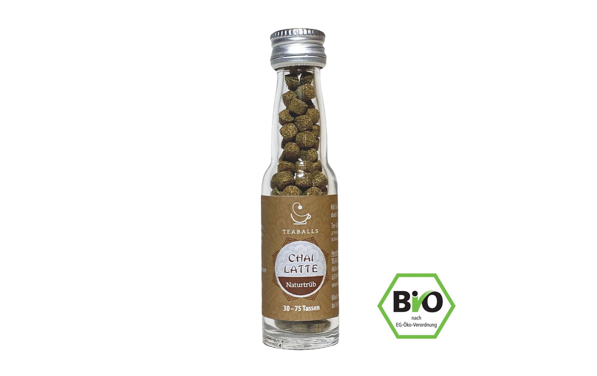 Teaballs Chai Latte – Instant-Teebällchen 140 Stück – Bio