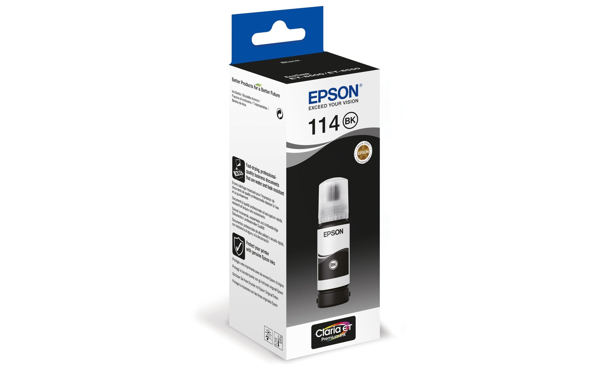 Epson Tintenpatrone, Schwarz, 2'300 Seiten – für Tintenstrahldrucker/Multifunktionsgeräte