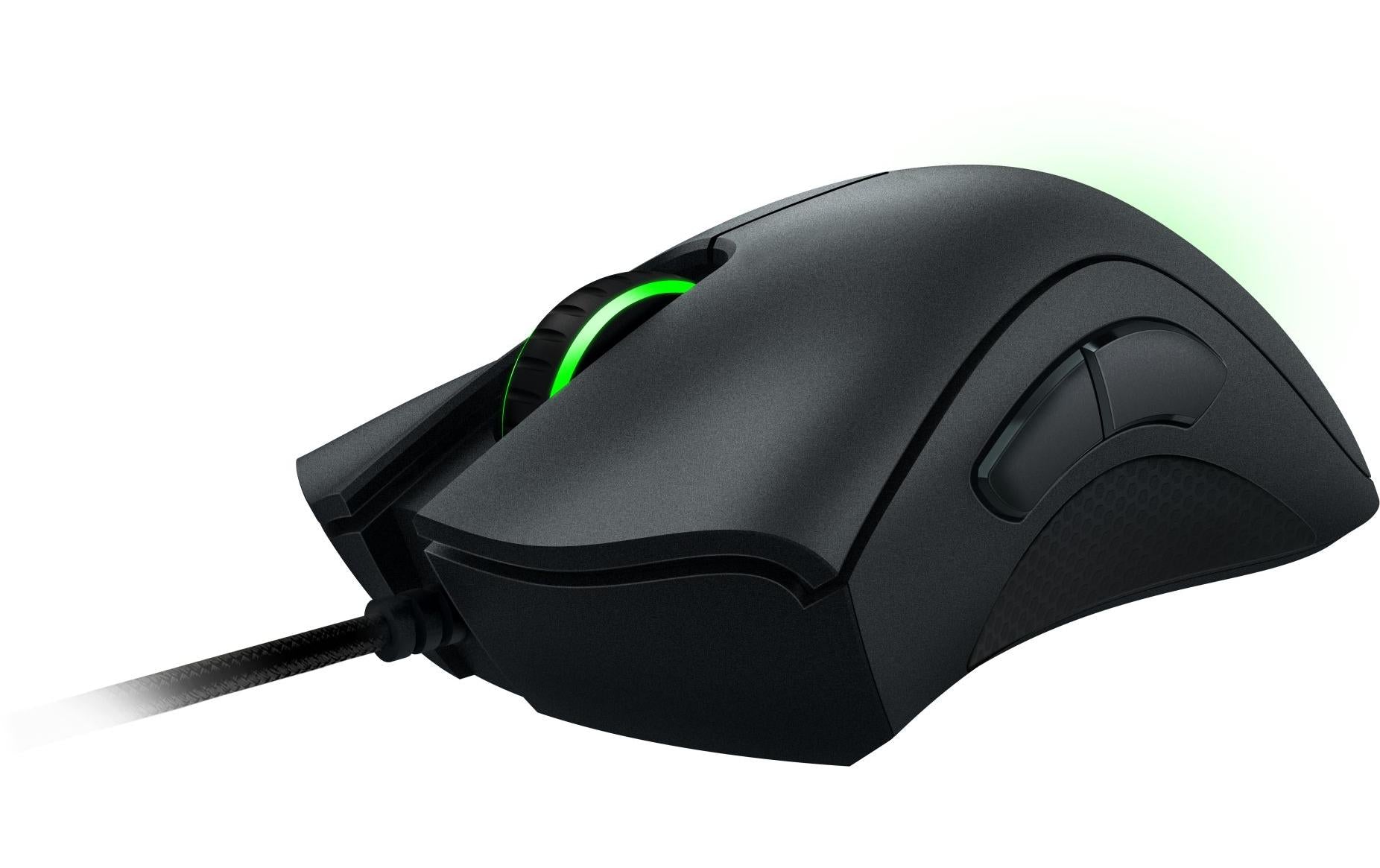 Razer DeathAdder Essential – Gaming-Maus – Kabelgebunden (USB‑A), 6400 DPI, rechts, Schwarz