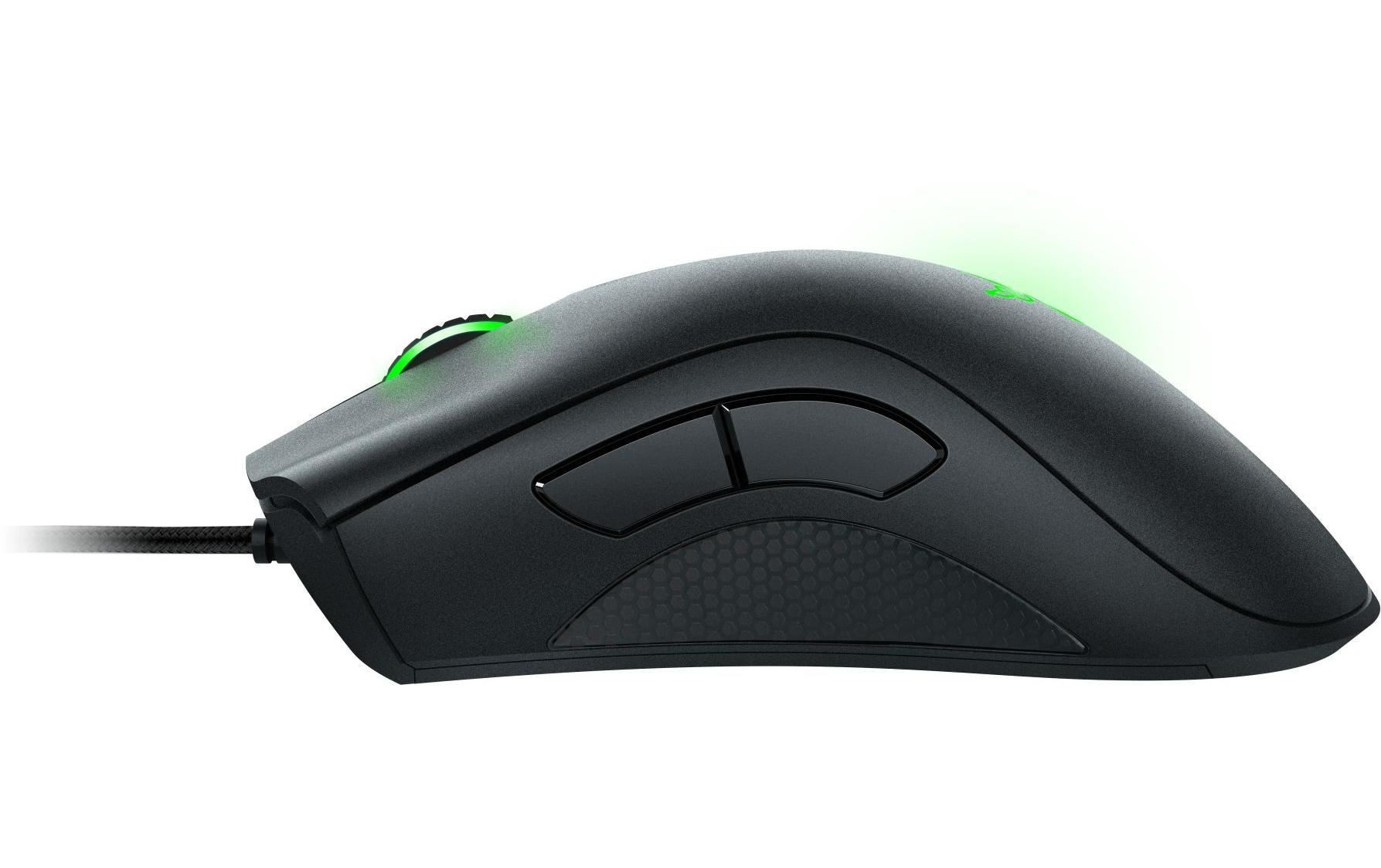 Razer DeathAdder Essential – Gaming-Maus – Kabelgebunden (USB‑A), 6400 DPI, rechts, Schwarz