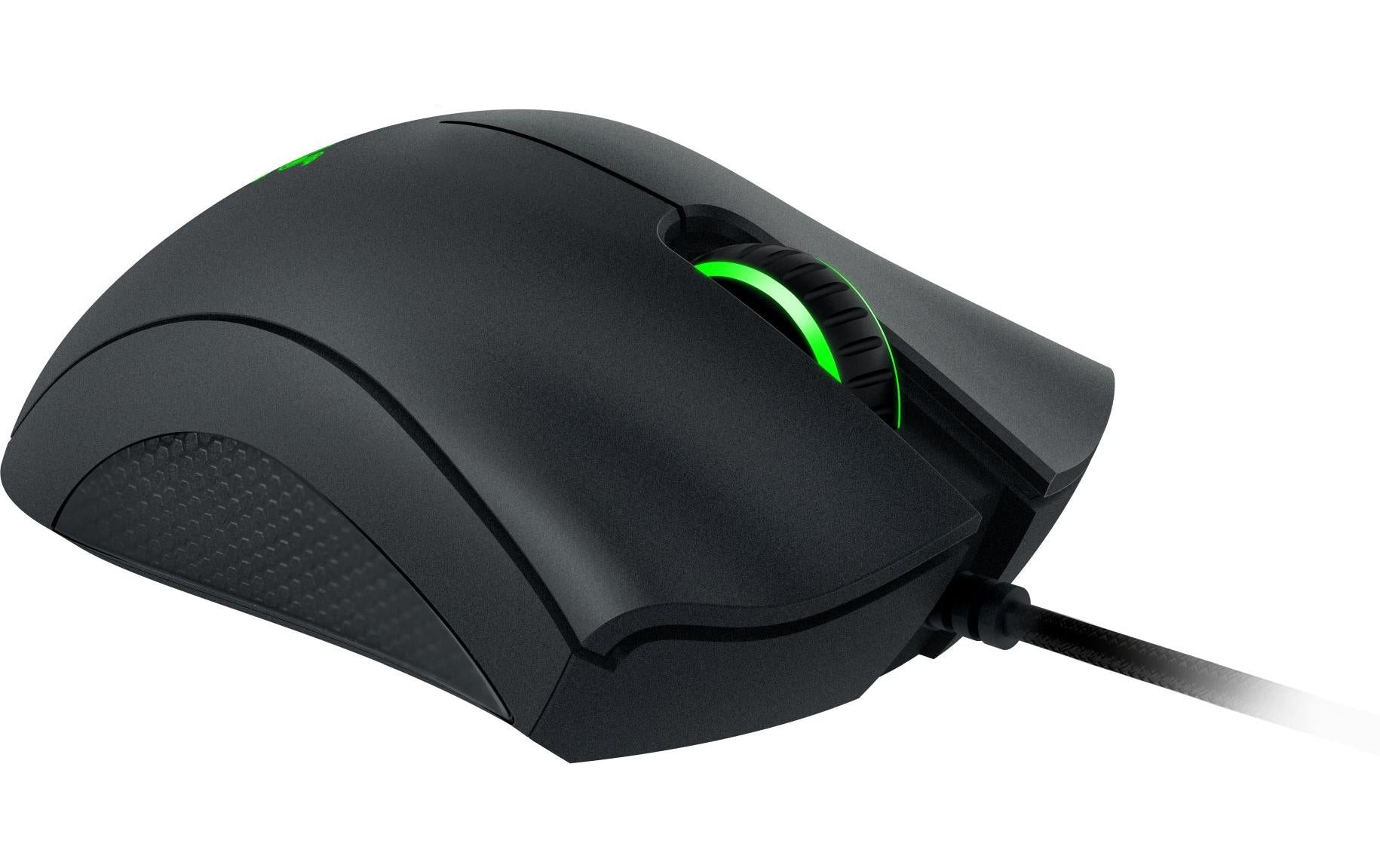 Razer DeathAdder Essential – Gaming-Maus – Kabelgebunden (USB‑A), 6400 DPI, rechts, Schwarz