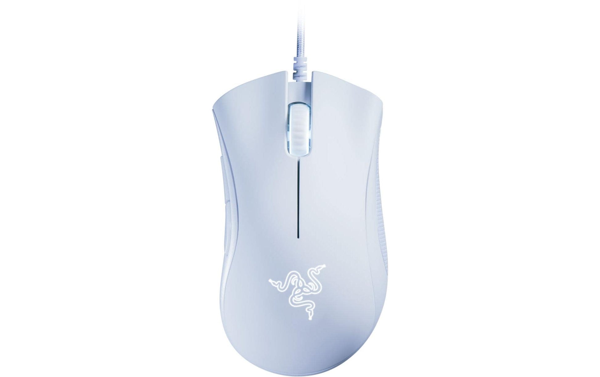 Razer DeathAdder Essential – Gaming-Maus – Kabelgebunden (USB‑A), 6400 DPI, Rechts, Weiss