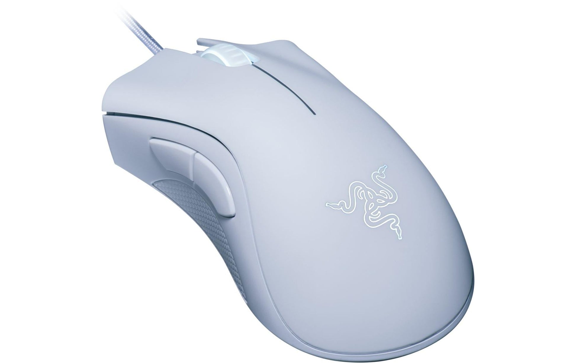 Razer DeathAdder Essential – Gaming-Maus – Kabelgebunden (USB‑A), 6400 DPI, Rechts, Weiss