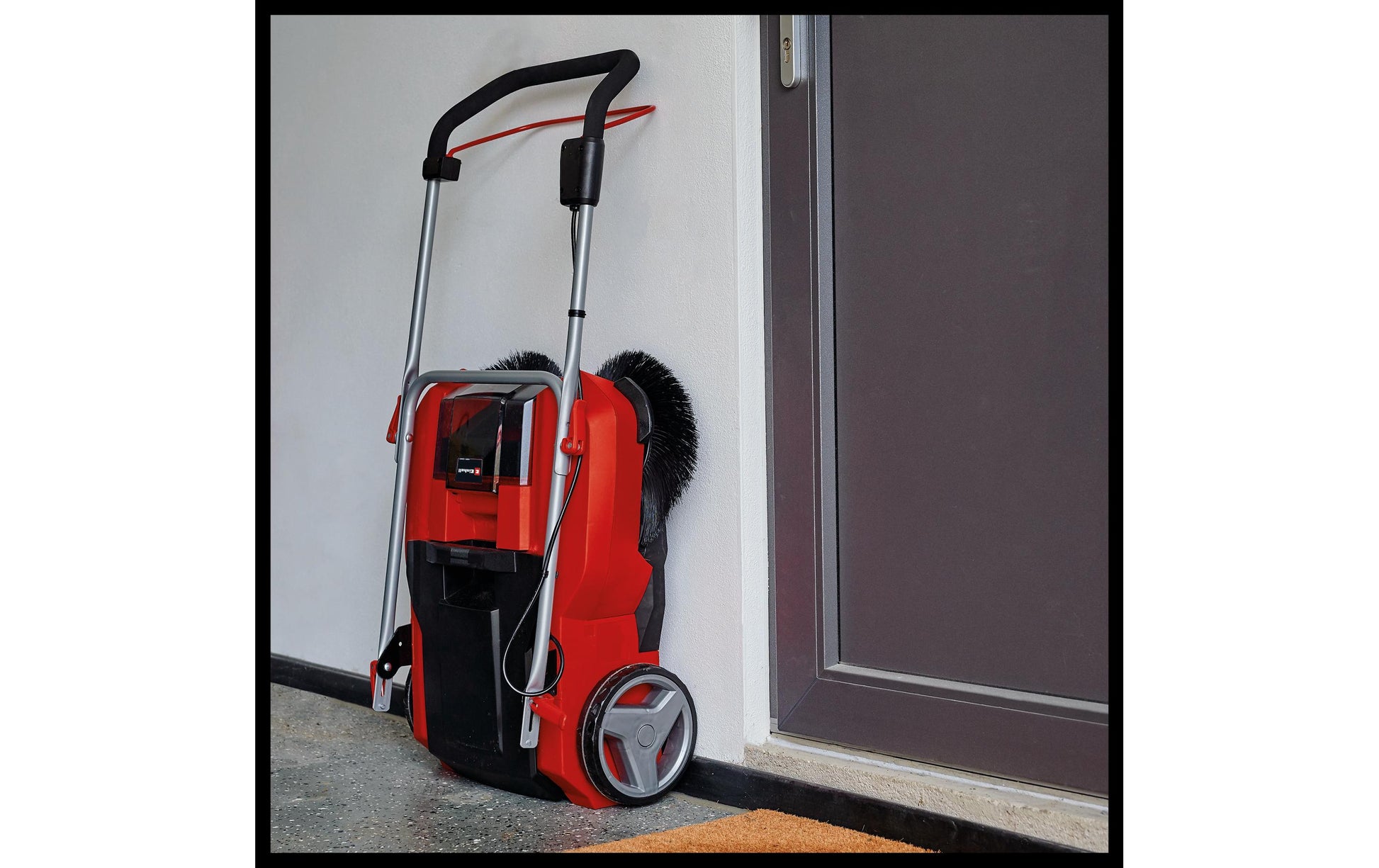 Einhell Akku-Kehrmaschine TE-SW 18/610 Li-Solo – Arbeitsbreite 61 cm, 1800 m²/h, Power X-Change 18 V