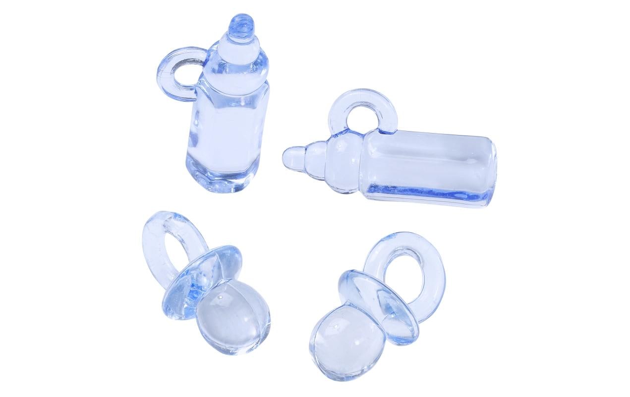 HobbyFun Streuteile, Baby, hellblau, 16 Stk