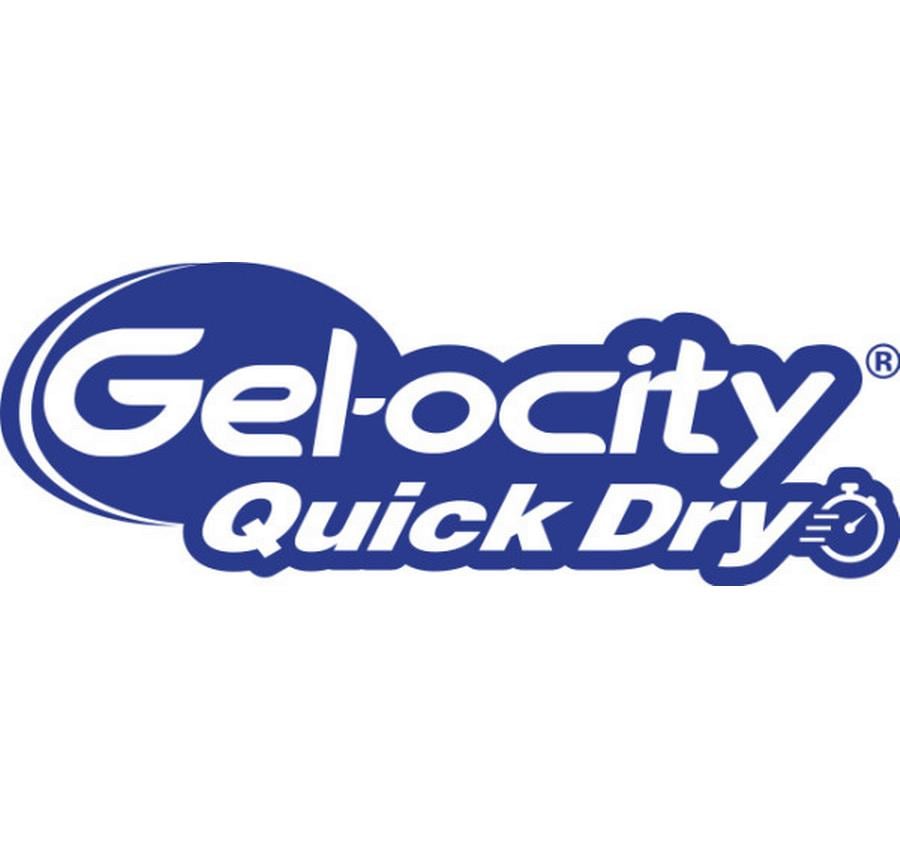 BIC Gel-ocity Quick Dry Gelschreiber, Druckmechanik – Rot, Spitze 0,7 mm, nachfüllbar, 12er-Set