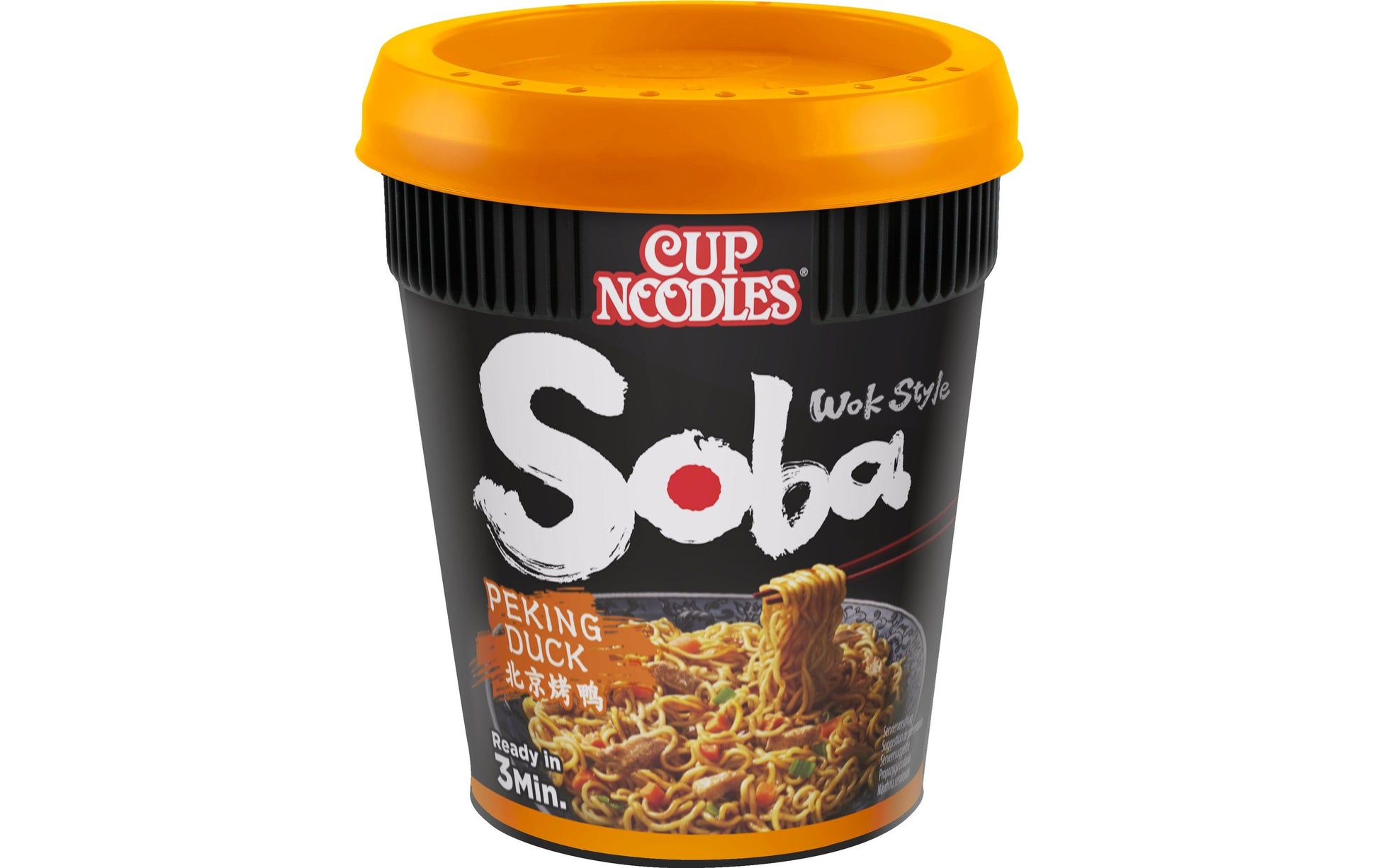 Nissin Soba Instantnudeln Peking-Ente Becher – 87 g