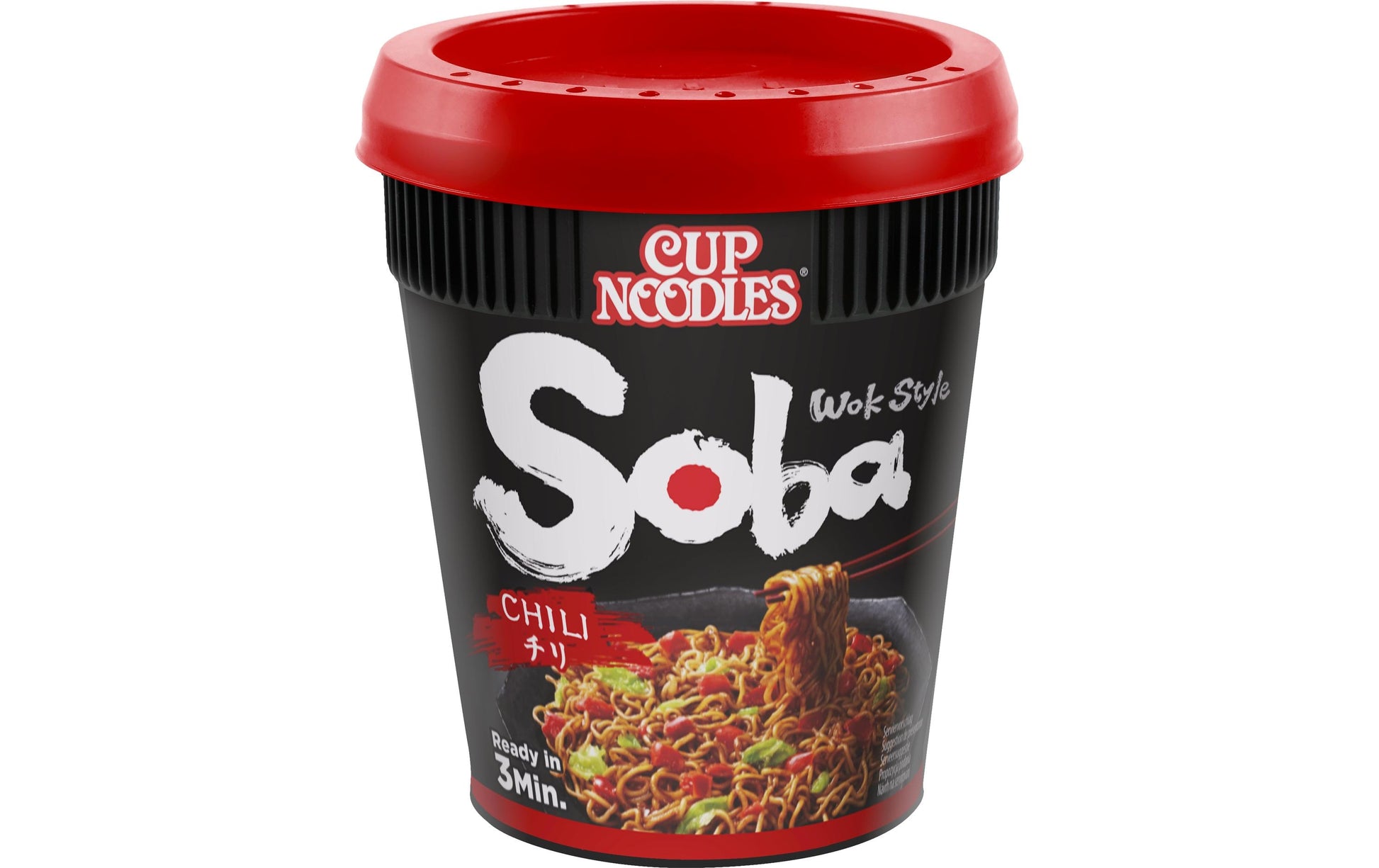 Nissin Soba Instantnudeln Chili Becher – 92 g