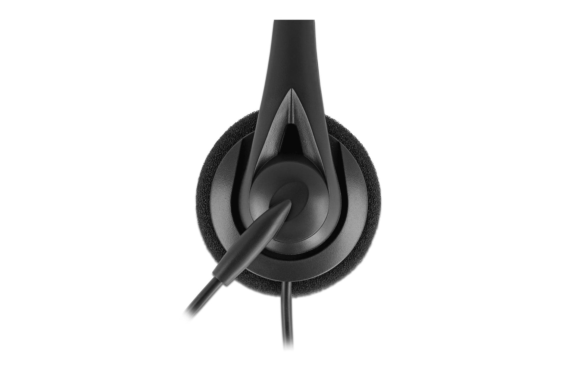 DeLOCK Office-Headset – On-Ear, Mono, Kabelgebunden (USB-A), Schwarz