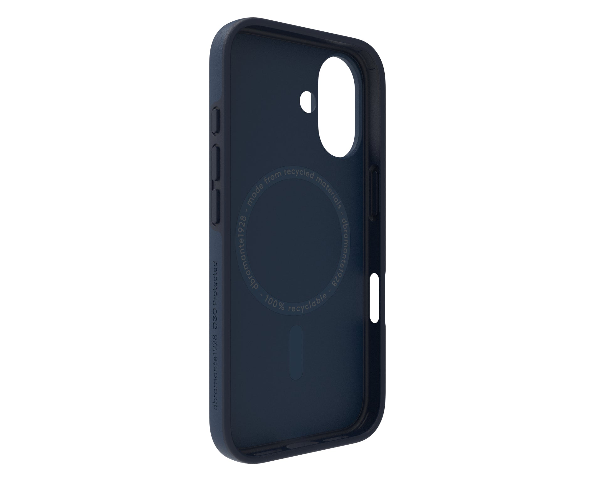 dbramante1928 Iceland Ultra D3O – Backcover – für Apple iPhone 16 – MagSafe, D3O, Blau