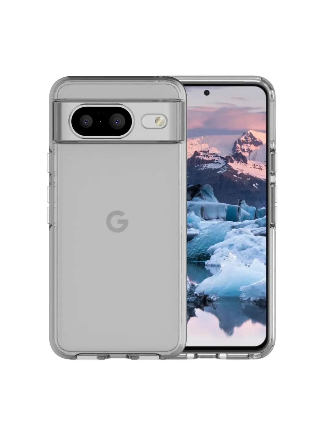 dbramante1928 Backcover – für Google Pixel 8, Kunststoff, transparent, kabelloses Laden