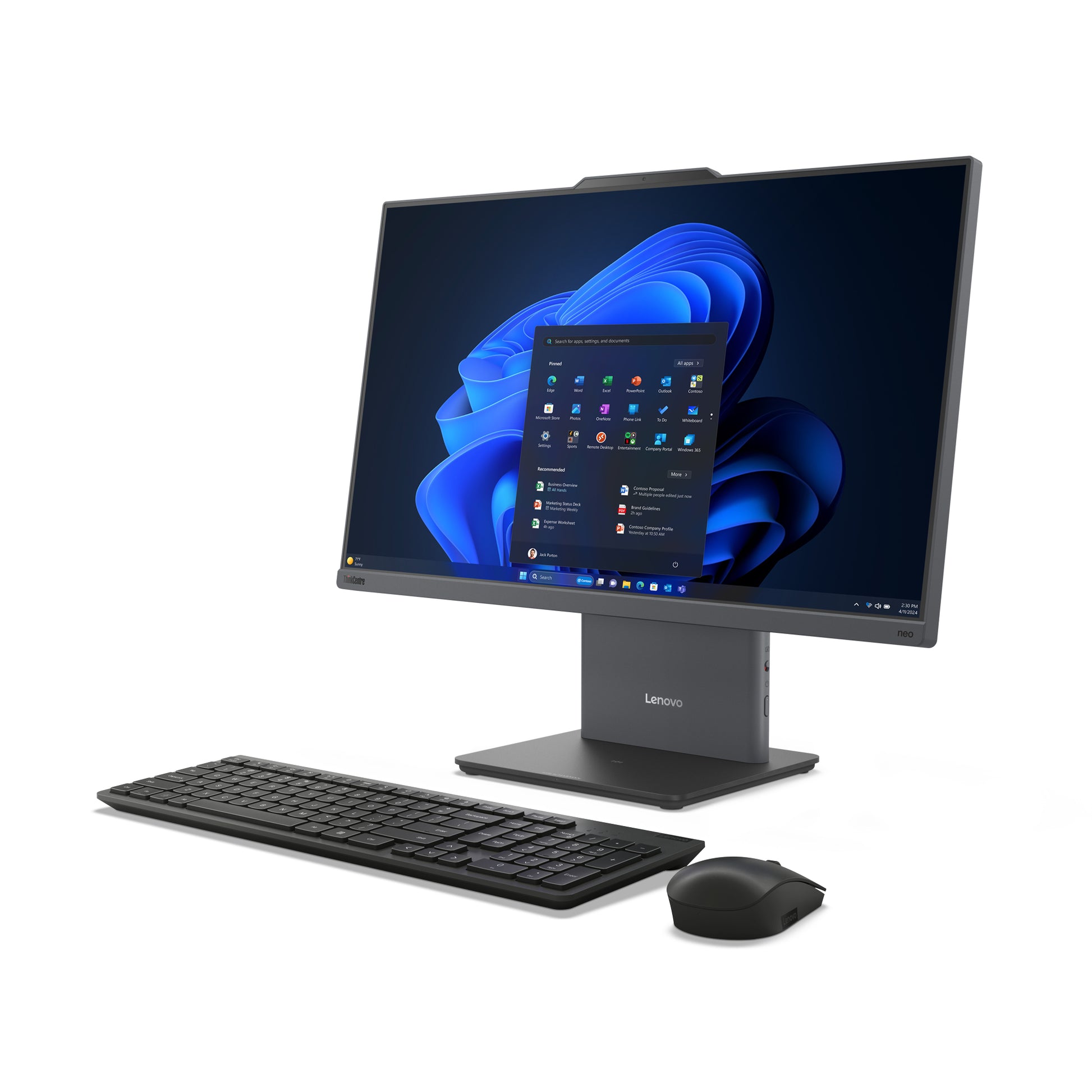 Lenovo ThinkCentre All-in-One – 23,8" Full HD, Intel Core i7-13620H, 16 GB RAM, 1 TB SSD, Windows 11 Pro
