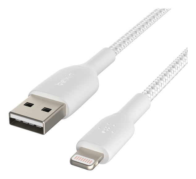 Belkin Lightning Kabel, 2 m, Weiss, MFi-zertifiziert
