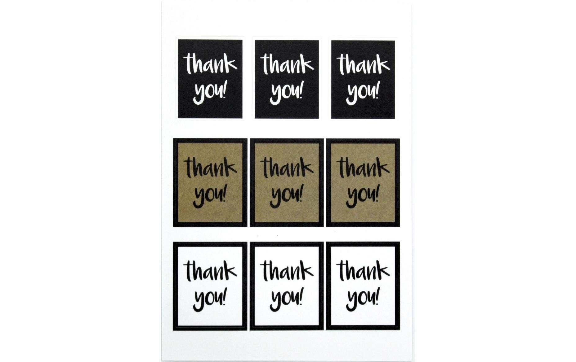 Artoz Sticker – 10,5 × 18 cm, gold, weiss, Text – 6 Blatt