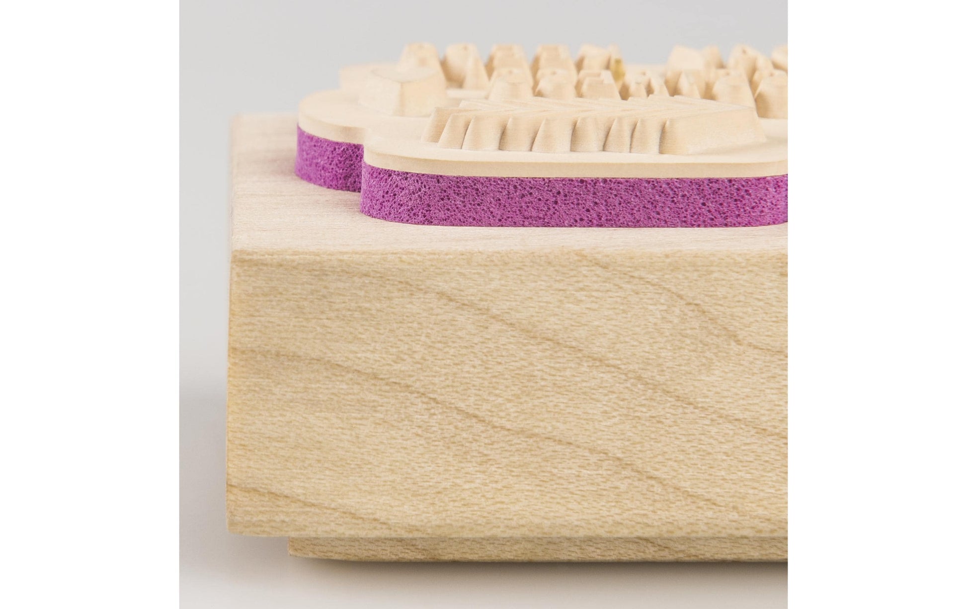 HEYDA Motivstempel – Herz – Holz – 54 × 59 mm