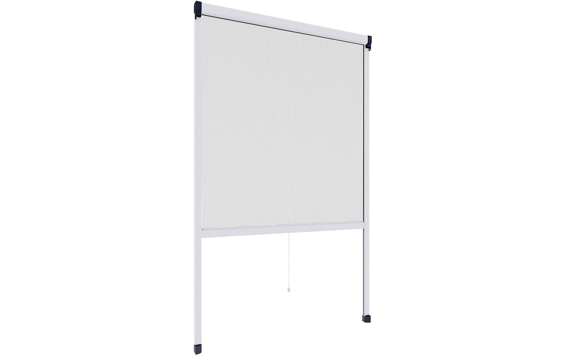 Windhager Rino Fenster-Fliegengitter – 130 × 160 cm – Anthrazit – Fiberglasgewebe