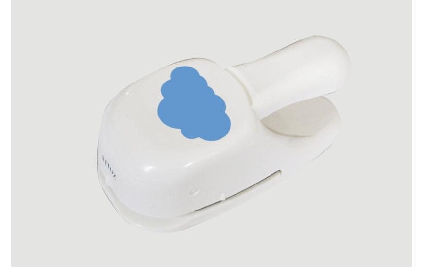 Artoz 137603-145 – Motivstanzer, Wolke, Ø 50 mm, weiss
