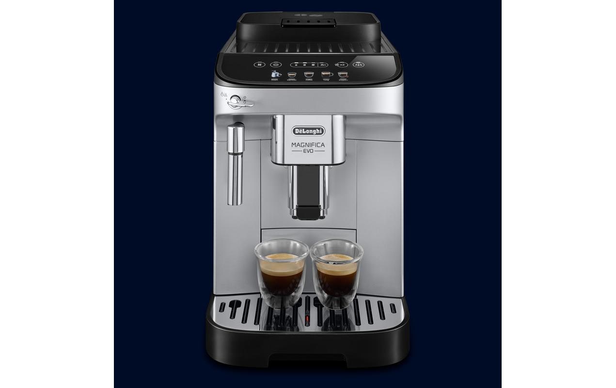 De’Longhi Magnifica Evo Kaffeevollautomat – 15 bar, 1,8 l, 250 g, Silber