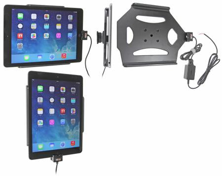 Brodit Fahrzeug-Dock für iPad 9,7" (5.–6. Gen.), iPad Air – 12/24 V – Schwarz