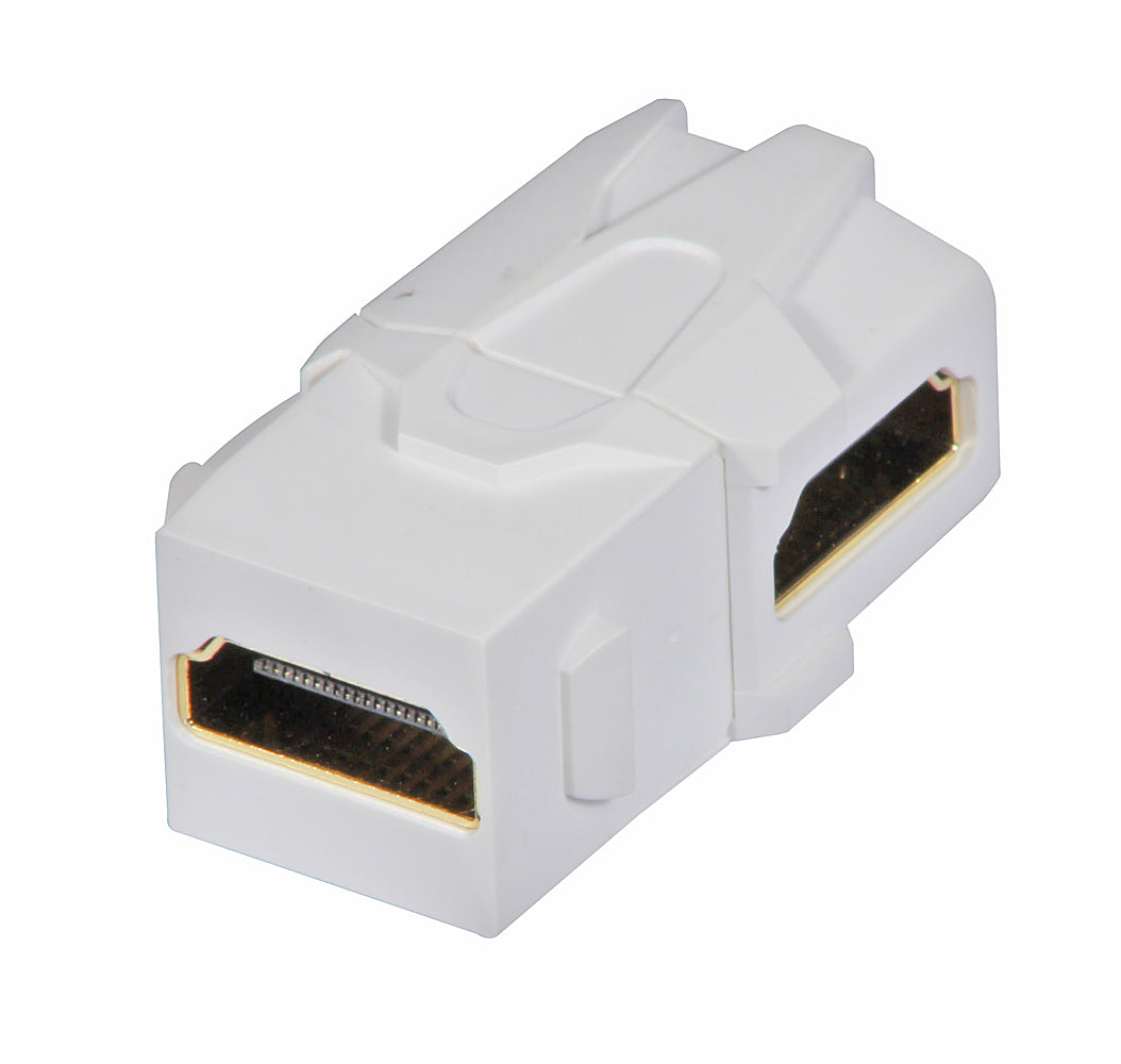 Lindy HDMI Kuppler 90° – Weiss