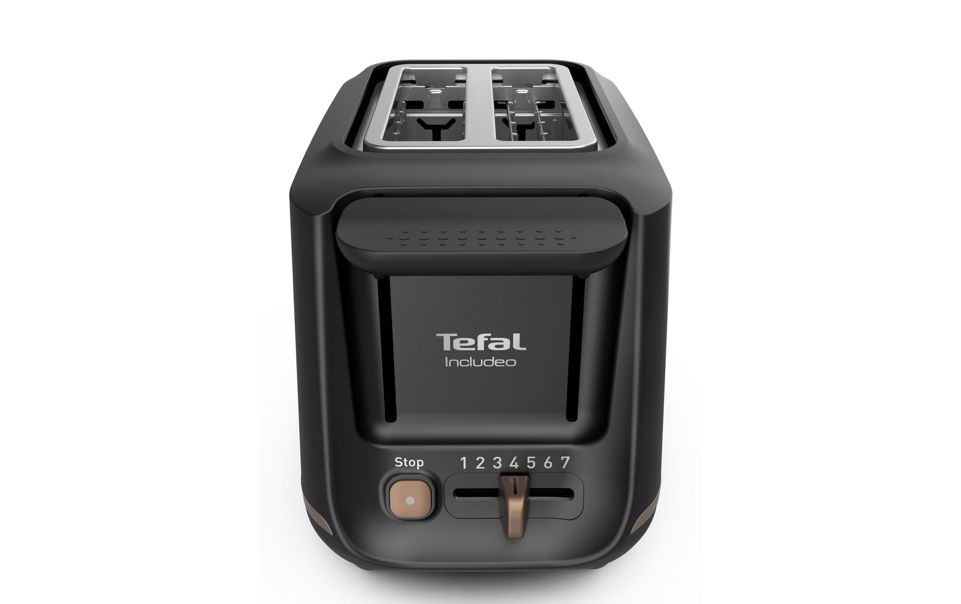 Tefal Toaster Includeo TT533811 – 2 Scheiben, 7 Bräunungsstufen, 850 W – schwarz