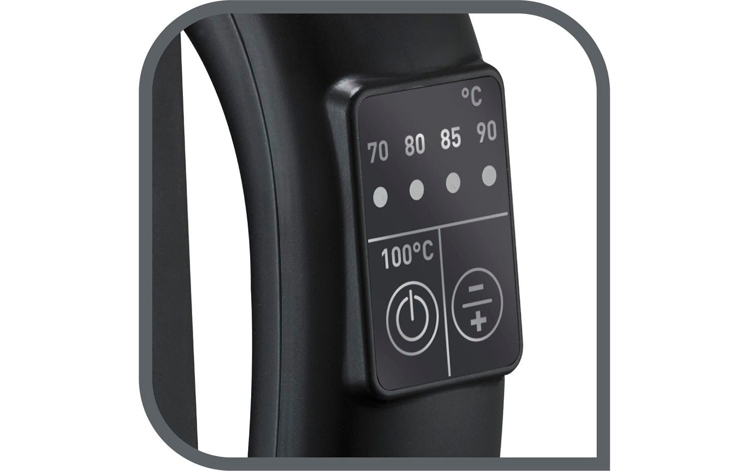 Tefal BJ750D10 – Wasserkocher 1,7 l, Tee-Funktion, 2400 W, Glas, Silber