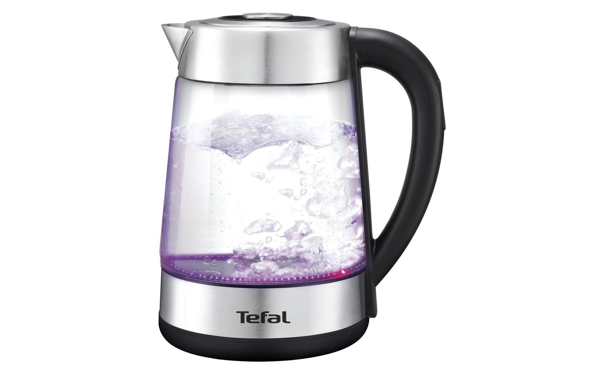 Tefal BJ750D10 – Wasserkocher 1,7 l, Tee-Funktion, 2400 W, Glas, Silber