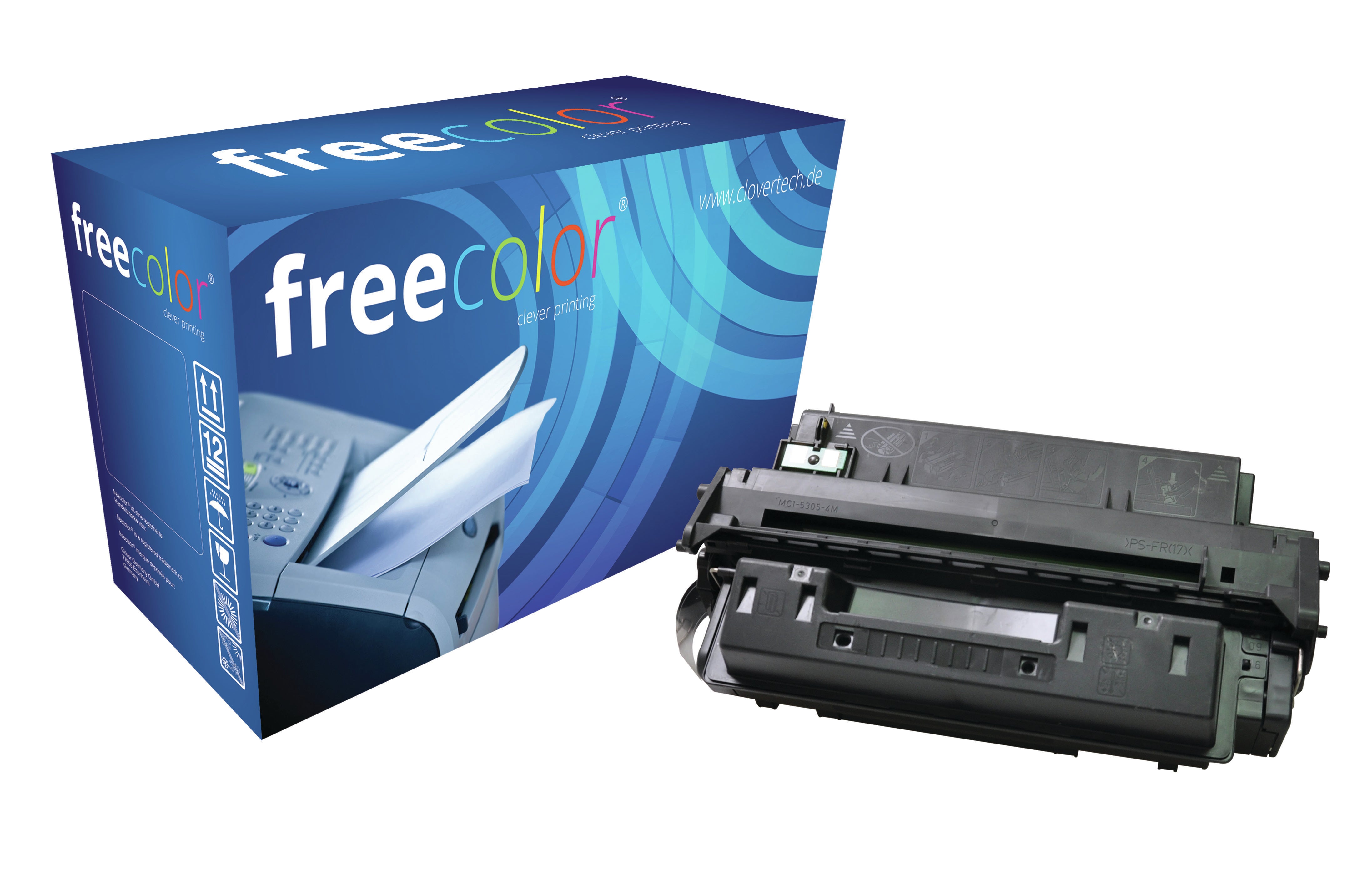 Freecolor Toner Q2610 – schwarz, 6000 Seiten – für HP Laserjet 2300 DTN