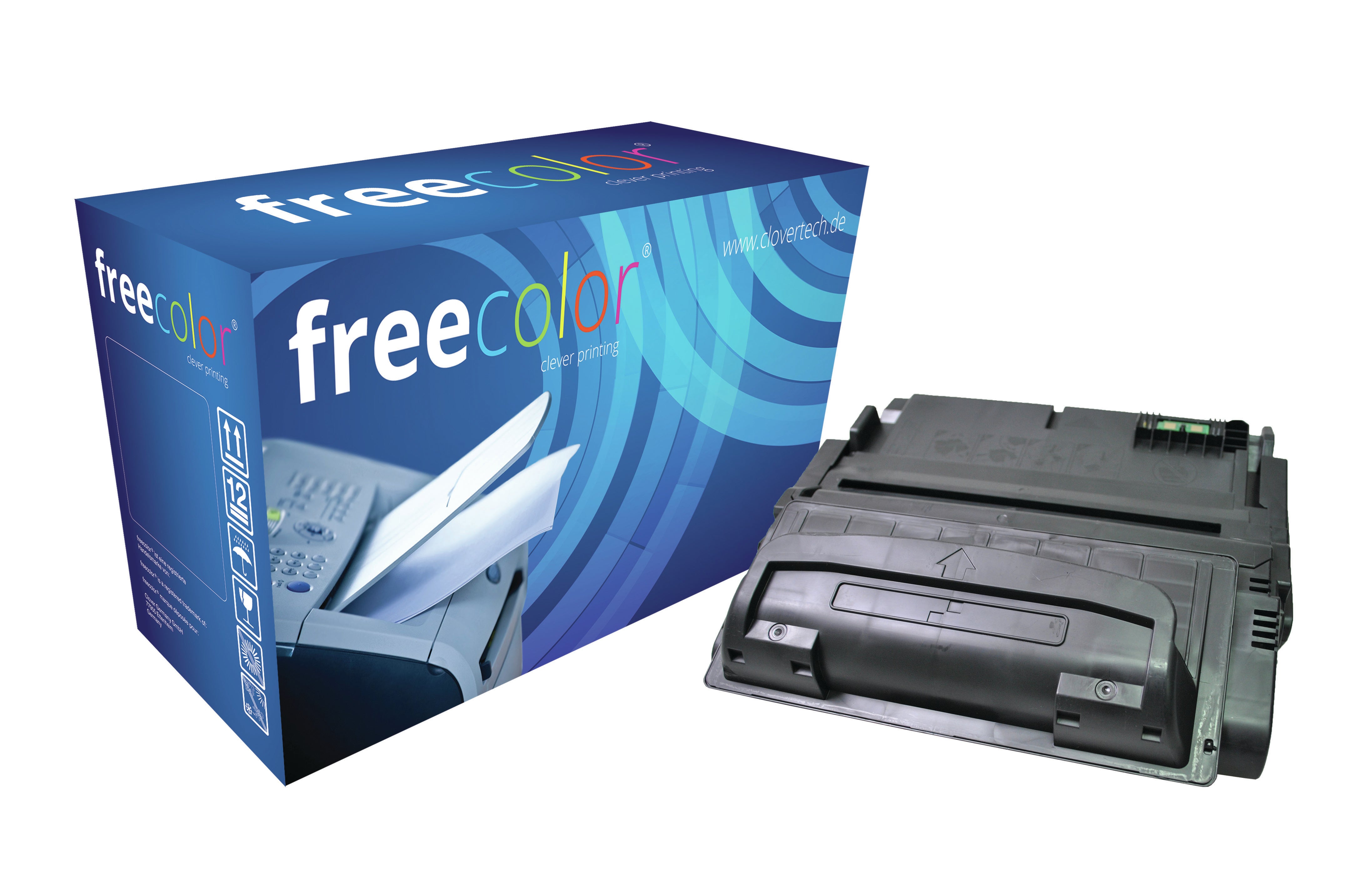 Freecolor Toner Q5942 – Schwarz, 10000 Seiten – für HP LaserJet 4240/4250/4350
