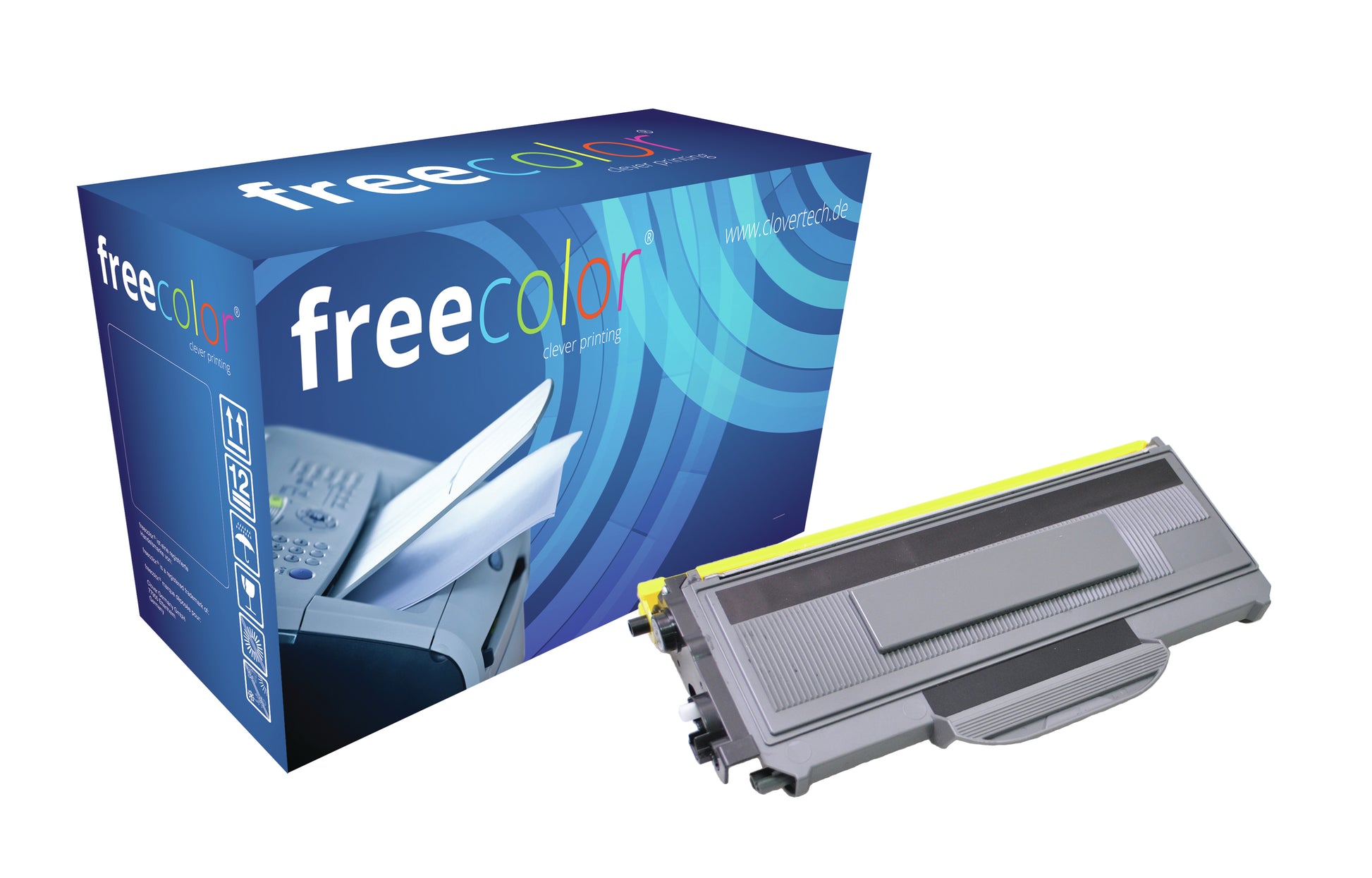 Freecolor TN-2120 Schwarz Toner – Kompatibel – 5'200 Seiten – für Brother MFC-7320/MFC-7440 N/MFC-7840 W und andere
