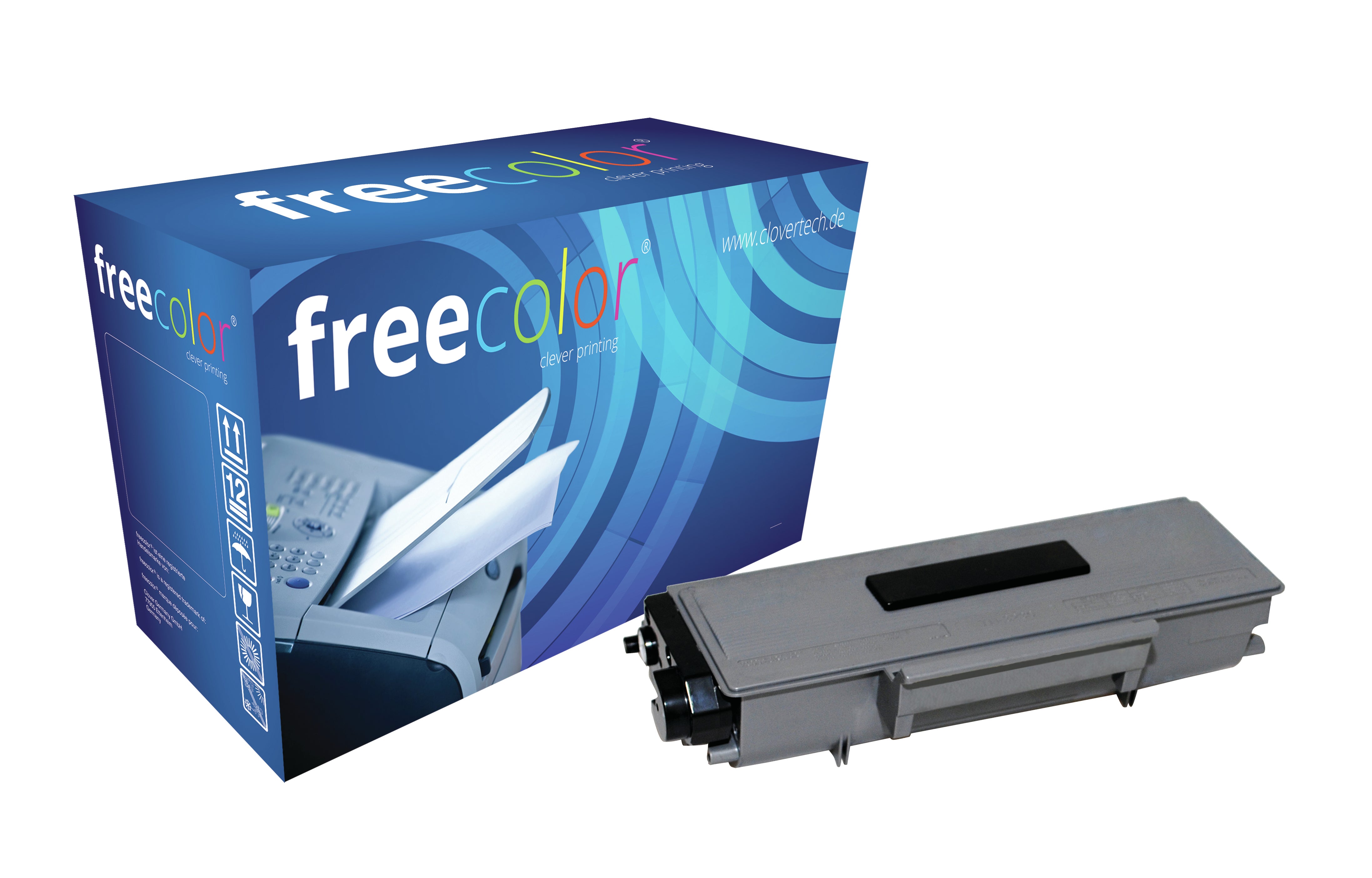 Freecolor Toner TN3230 – Schwarz, 3000 Seiten – für Brother DCP-8070 D, DCP-8080 DN, DCP-8085 DN und andere