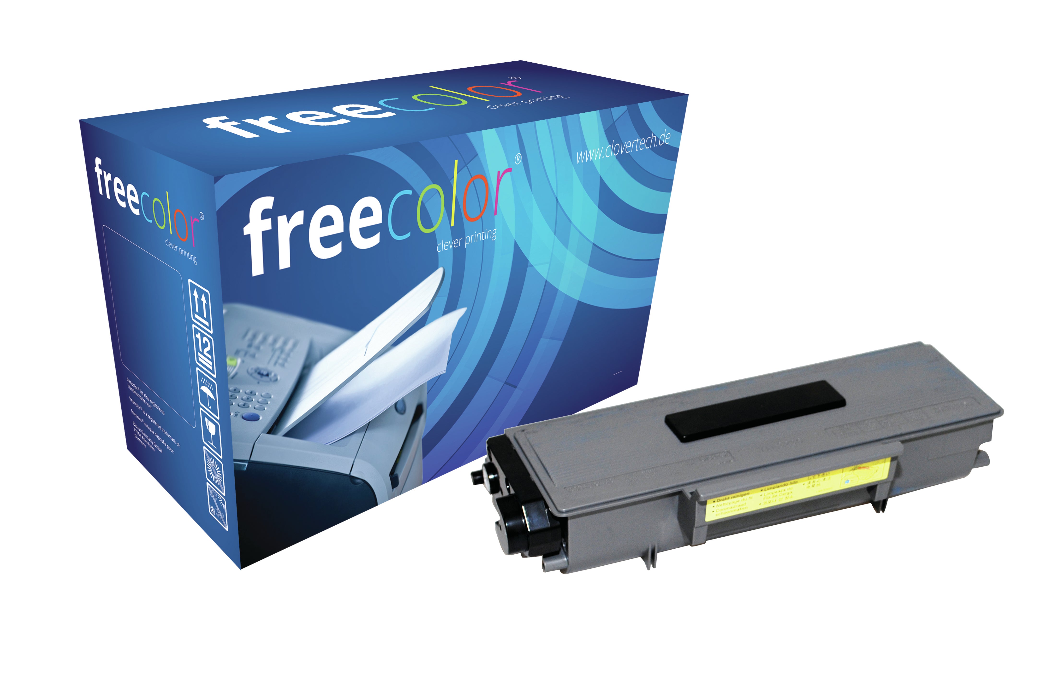 Freecolor Toner TN3280 – Schwarz, 8000 Seiten – für Brother DCP-8070 D, DCP-8080 DN, DCP-8085 DN und andere