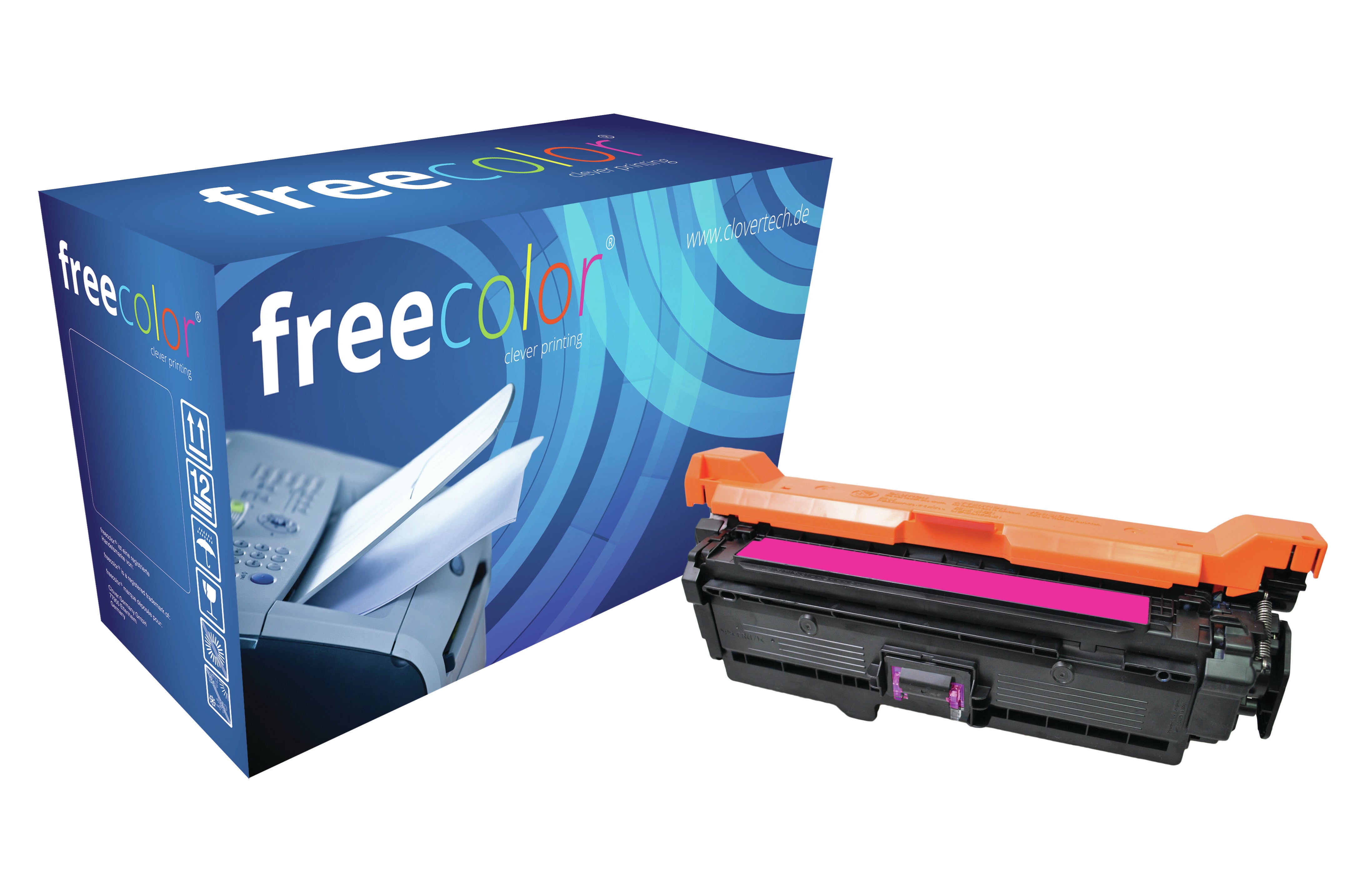 Freecolor Toner CE250 – Magenta, 7000 Seiten – für HP Color LaserJet CM3530/CP3525