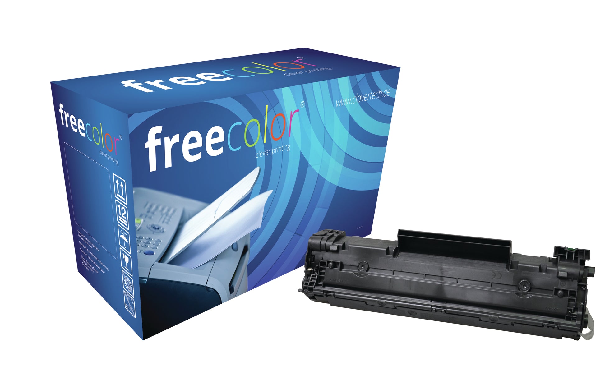 Freecolor 78A (CE278A) Schwarz Toner – Kompatibel – 2'100 Seiten – für HP LaserJet Pro P1606n/P1606DN/P1566
