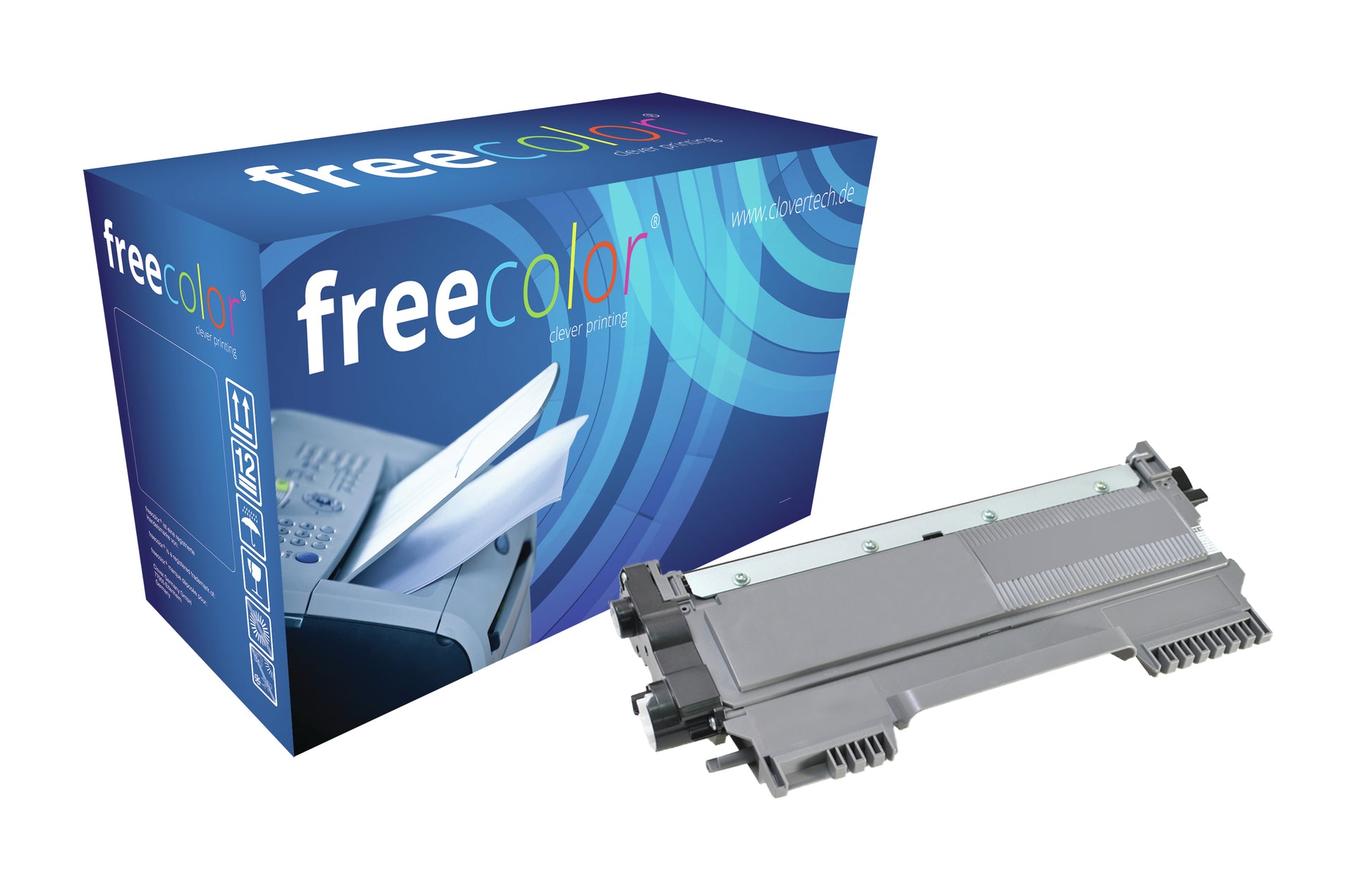 Freecolor TN-2220 Schwarz Toner – Kompatibel – 2'600 Seiten – für Brother DCP-7060 D/DCP-7065 DN und andere