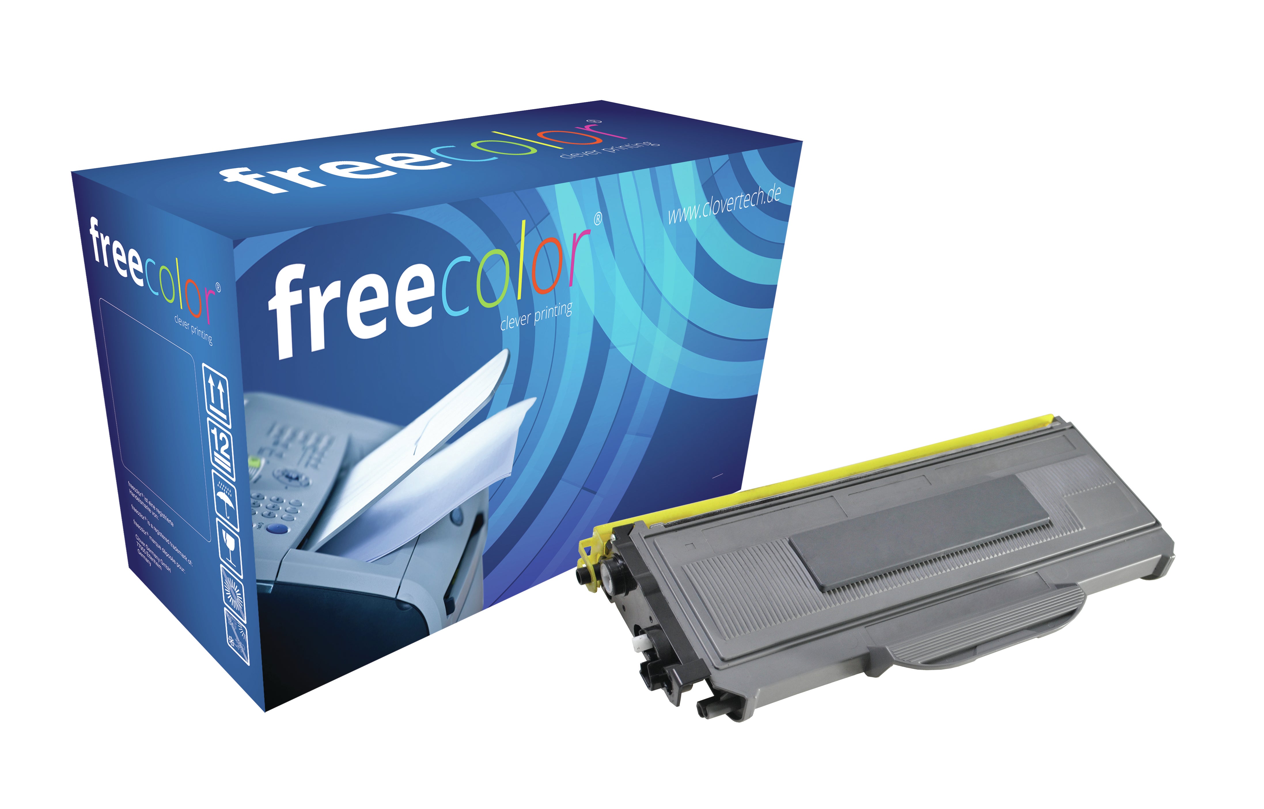 Freecolor TN-2110 Schwarz Toner – Kompatibel – 1'500 Seiten – für Brother MFC-7320/MFC-7340/MFC-7440 N
