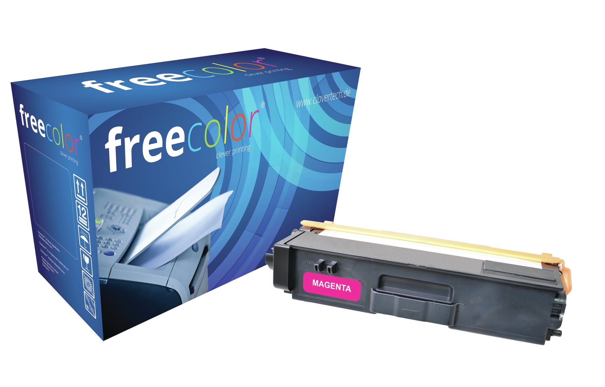 Freecolor Toner TN325 – magenta, 3500 Seiten – für Brother DCP-8070 D/DCP-8085 DN/HL-5340 und andere