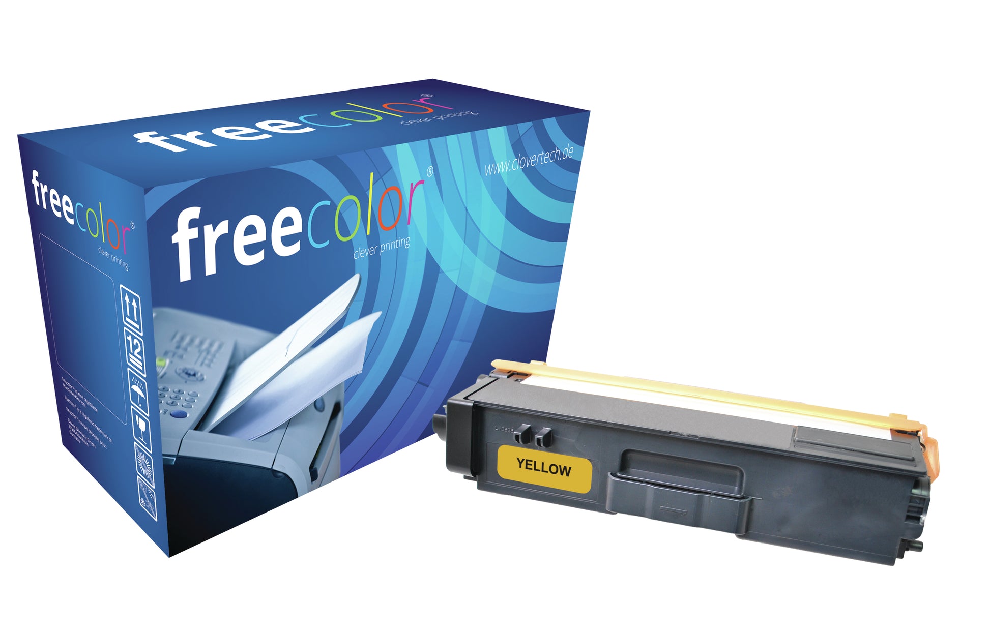 Freecolor Toner TN325 – gelb, 3500 Seiten – für Brother DCP-8070D/DCP-8085DN/HL-5340 u. a.