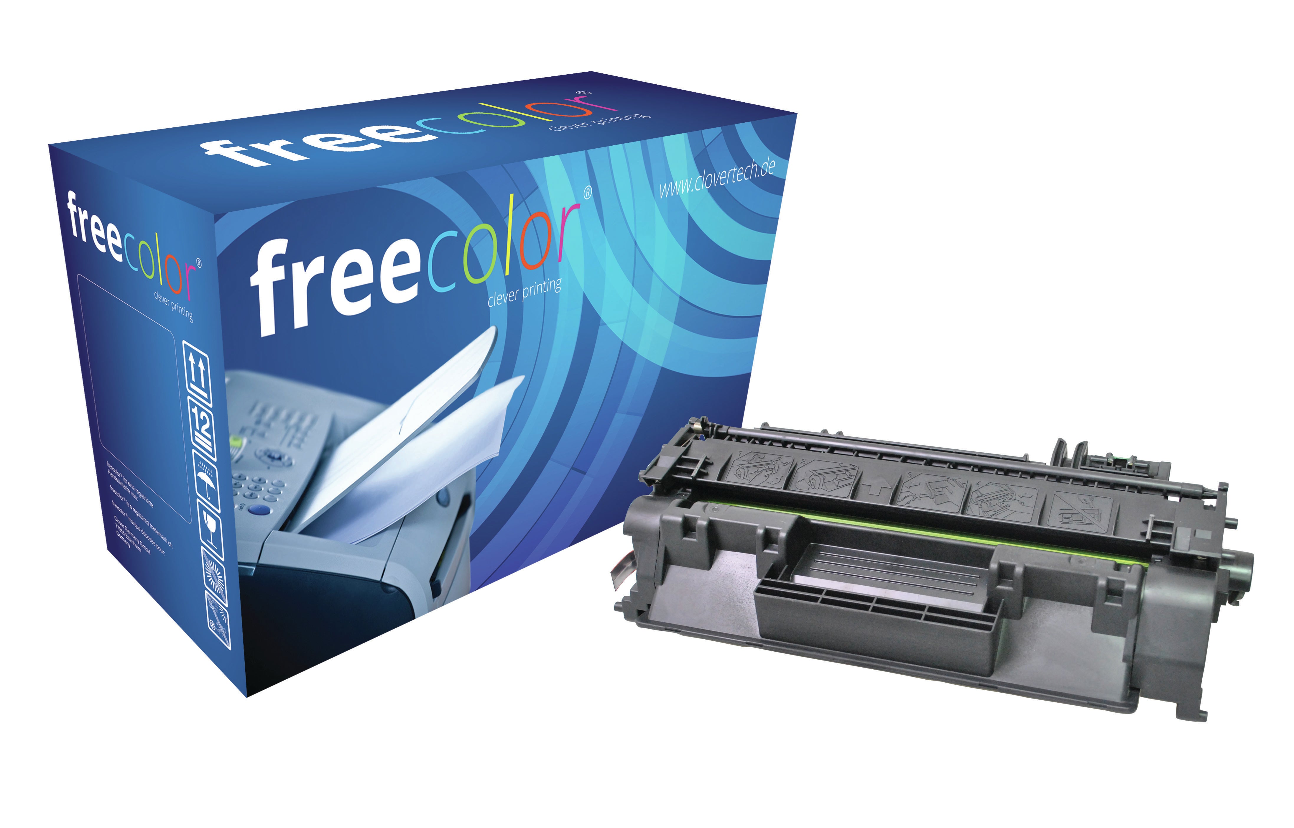 Freecolor Free Color – Toner CF280 – Schwarz, 2700 Seiten – für HP LaserJet Pro 400 M401/M425 und andere