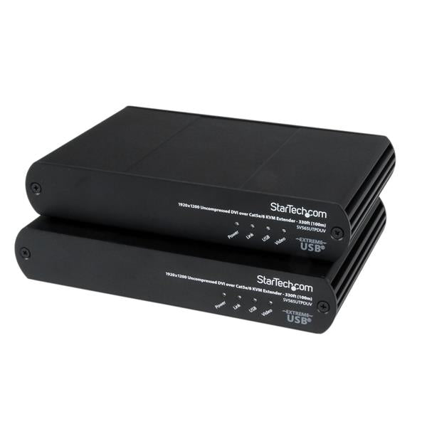 StarTech.com KVM-Extender-Set DVI – 1920 × 1200, USB 2.0, bis 100 m über Cat5e/6