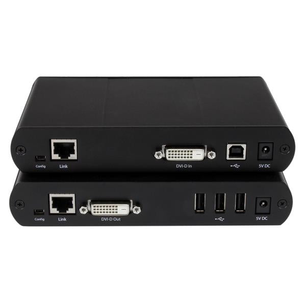 StarTech.com KVM-Extender-Set DVI – 1920 × 1200, USB 2.0, bis 100 m über Cat5e/6