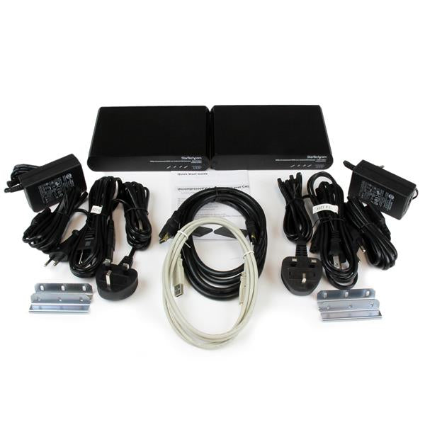 StarTech.com HDMI KVM Extender-Set über Cat5e/Cat6, 1× HDMI In / 1× HDMI Out, USB, 1920 × 1200, 100 m