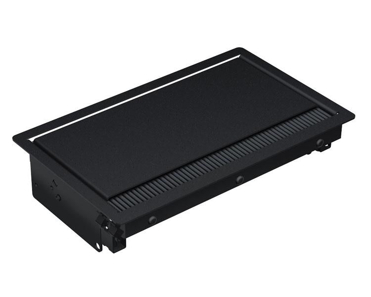 Bachmann CONI Einbaurahmen, 151×248×56 mm – schwarz