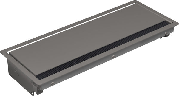 Bachmann CONI Einbaurahmen, Edelstahl, Einbau, 386,5×151×56 mm – Anthrazit