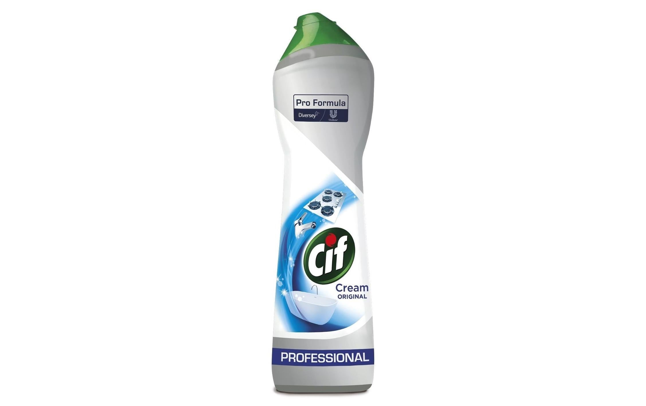 Diversey pro formula Cif Pro Formula Bad-/Kalkreiniger für Emaille – Creme – 750 ml